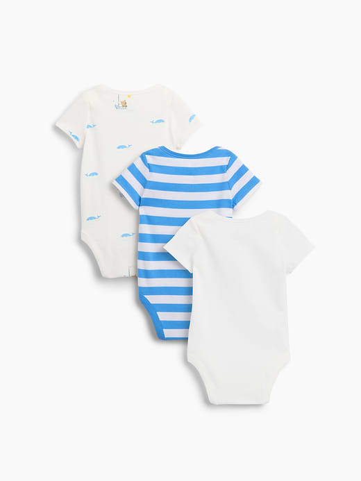 Gap Baby First Favorites TinyRib Bodysuit (3-Pack) — photo 3