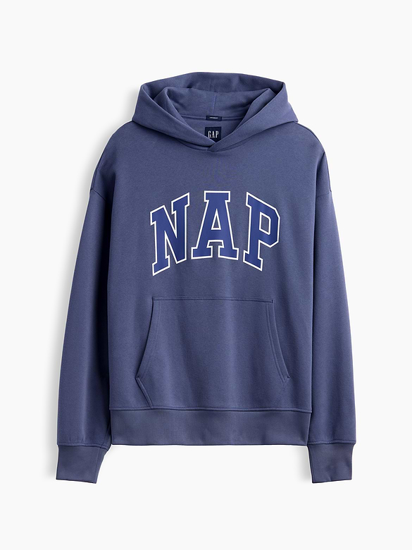 Gap Adult VintageSoft NAP Logo Hoodie — photo 6