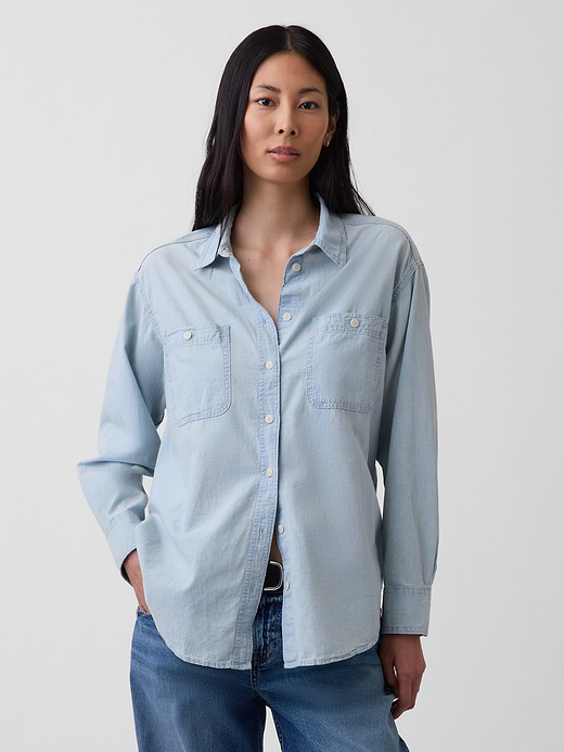 Gap Denim Big Shirt — photo 1