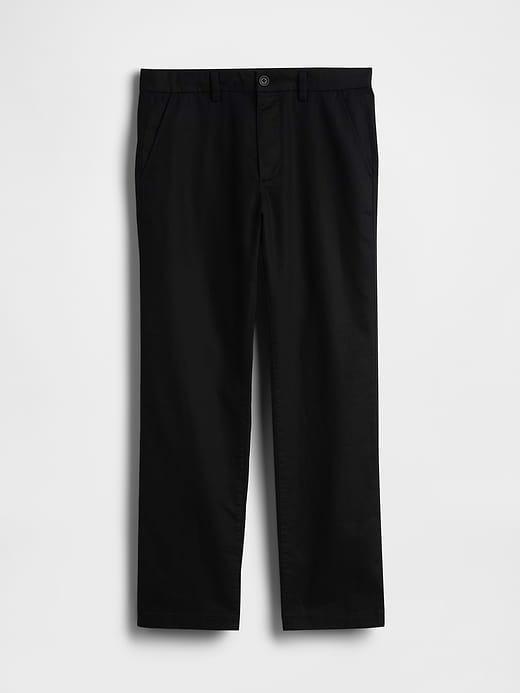 Gap Linen-Cotton Relaxed Straight Trousers — photo 7