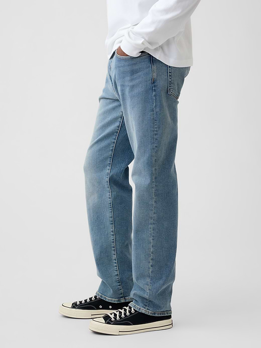 Gap Straight Jeans in GapFlex — photo 4