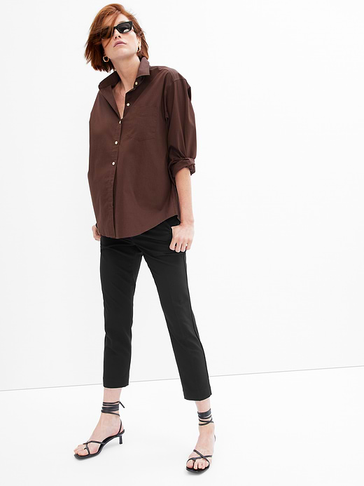 Gap Maternity Full Panel Slim Pants — photo 1