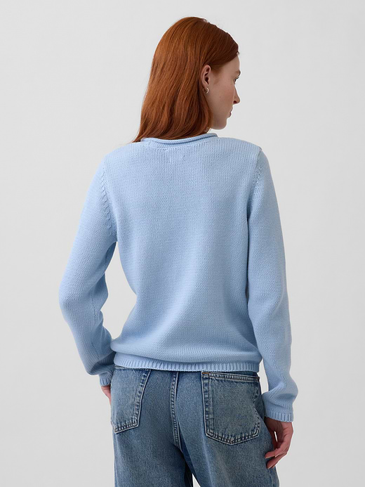 Gap 100% Cotton Rollneck Sweater — photo 4