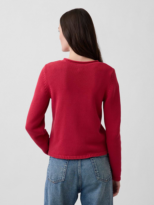 Gap 100% Cotton Rollneck Sweater — photo 4