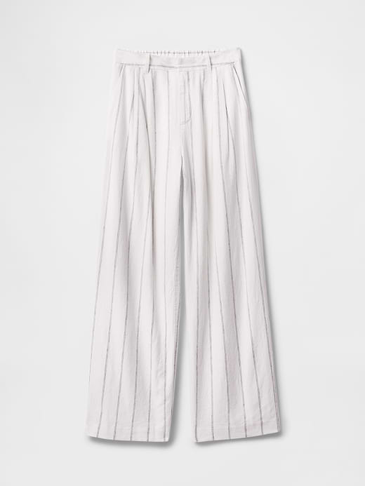 Gap 365 High Rise Linen-Blend Trousers — photo 8