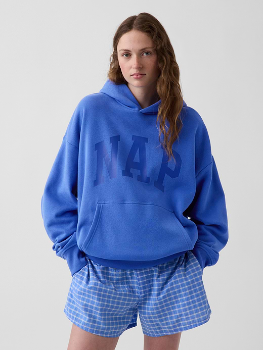 Gap Adult VintageSoft NAP Logo Hoodie — photo 6