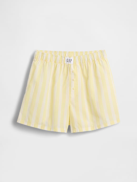 Gap Kids Recycled Poplin PJ Boxer Shorts — photo 3