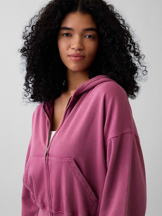 Gap VintageSoft Terry Zip Hoodie — photo 5