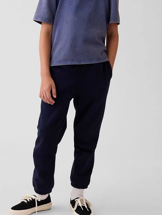 Gap Kids VintageSoft Relaxed Logo Joggers — photo 5
