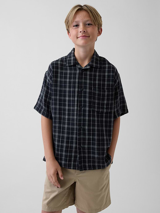 Gap Kids Relaxed Vacay Shirt — photo 1