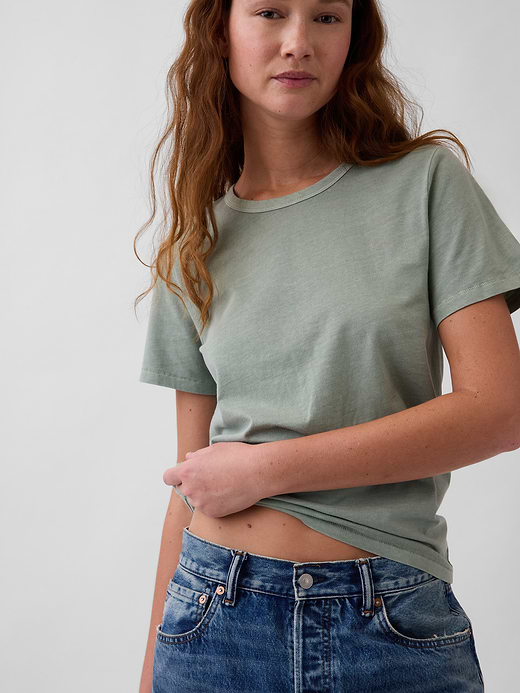 Gap Organic Cotton VintageSoft T-Shirt — photo 5