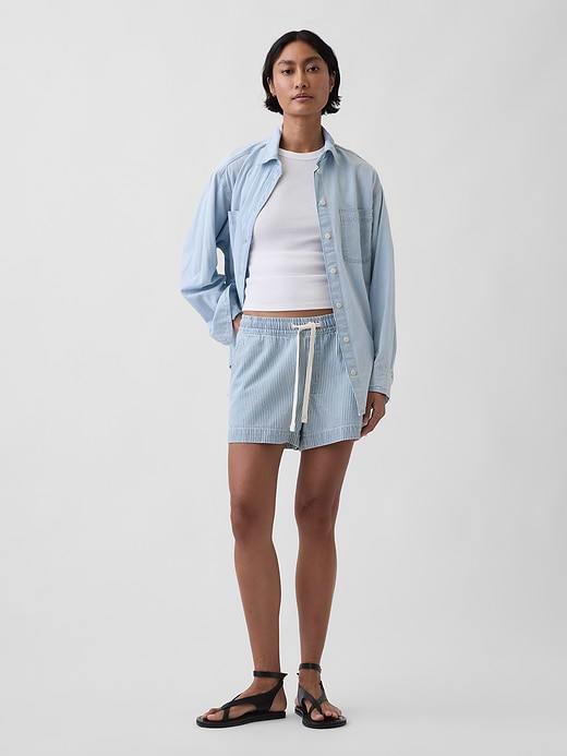 Gap 4" Denim Easy Shorts — photo 8