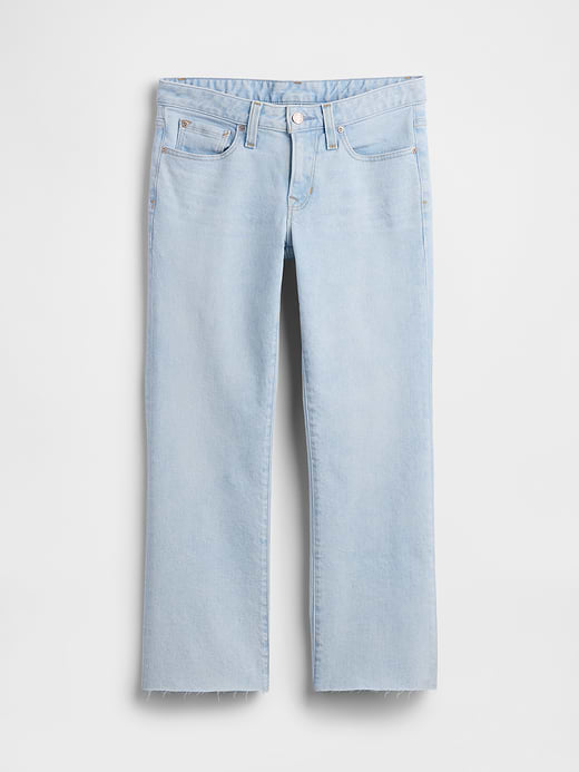 Gap Low Rise Long & Lean Crop Jeans — photo 6