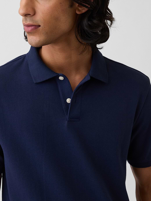Gap Pique Polo Shirt — photo 5
