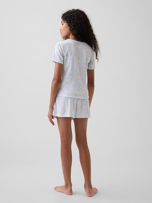 Gap Kids Recycled Pointelle PJ T-Shirt — photo 4
