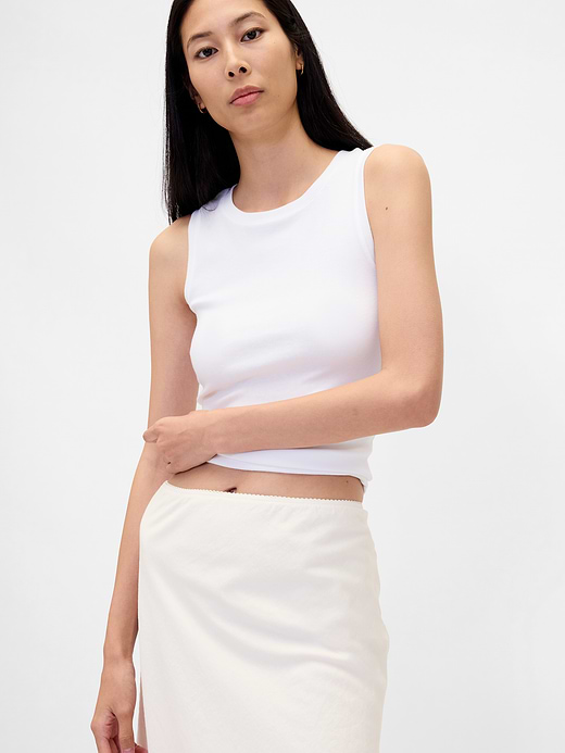 Gap Linen-Blend Bias-Cut Skirt — photo 5