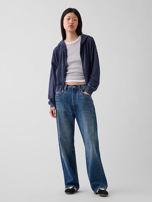 Gap VintageSoft Terry Zip Hoodie — photo 3
