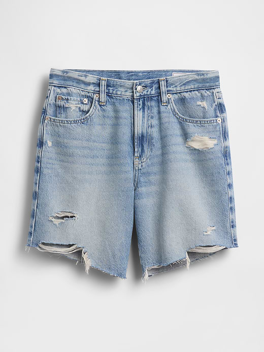 Gap 8" Mid Rise UltraSoft Loose Bermuda Shorts — photo 7