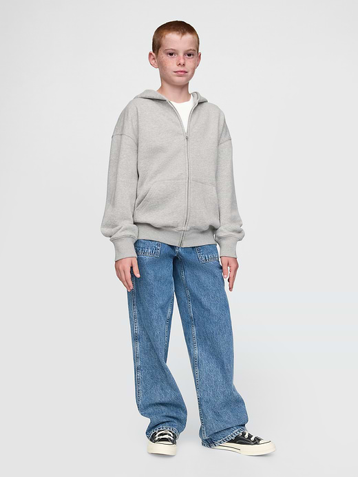 Gap Kids VintageSoft Relaxed Zip Hoodie — photo 5