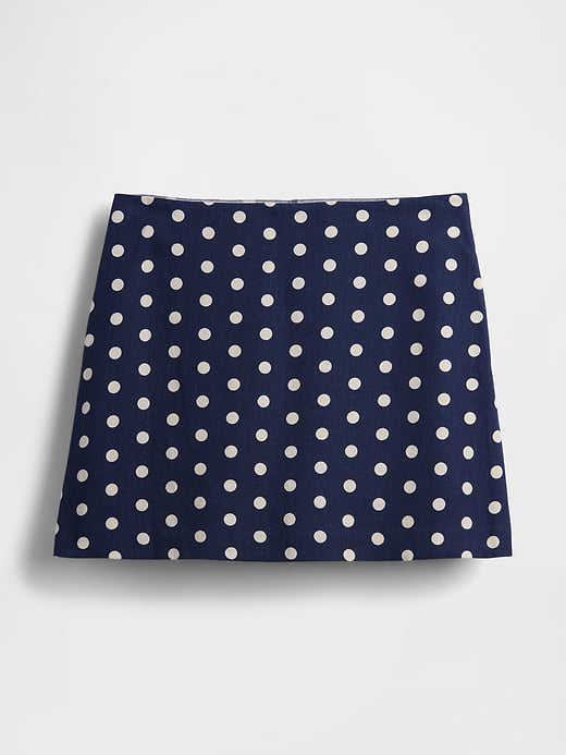 Gap Linen-Blend Mini Skort — photo 7
