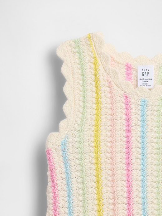 Gap Baby Crochet Stripe Tank Outfit Set — photo 4