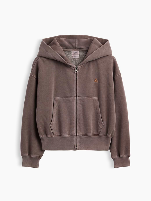 Gap Kids VintageSoft Oversized Logo Zip Hoodie — photo 8