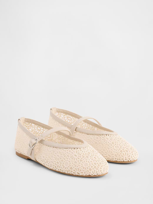 Gap Kids Crochet Mary Jane Flats — photo 3