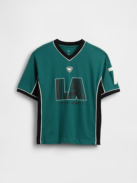 Gap Kids Oversized Jersey T-Shirt — photo 1