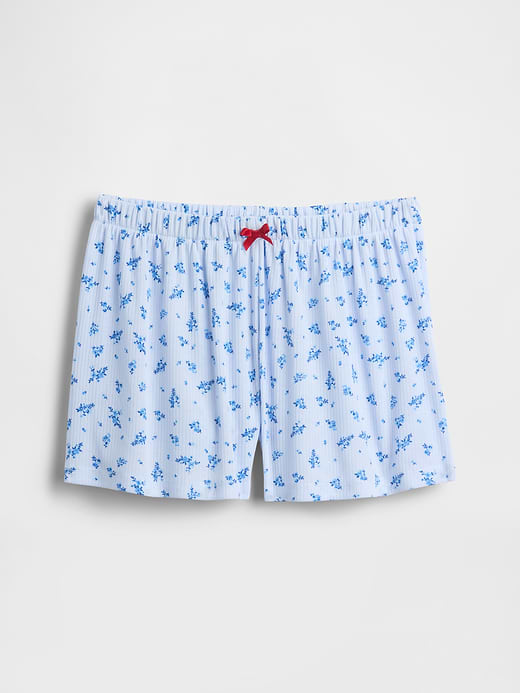 Gap Kids Recycled Rib PJ Shorts — photo 3