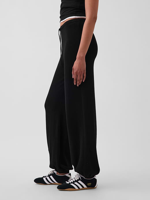 Gap 100% Cotton Relaxed Sweater Joggers — photo 4