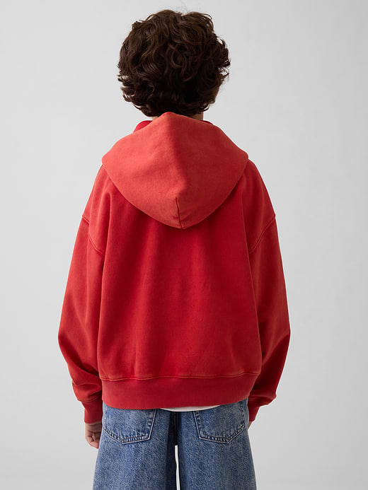Gap Kids VintageSoft Gap Logo Hoodie — photo 4