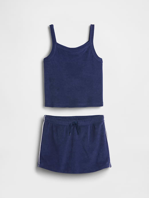 Gap Kids Towel Terry Skort Outfit Set — photo 3