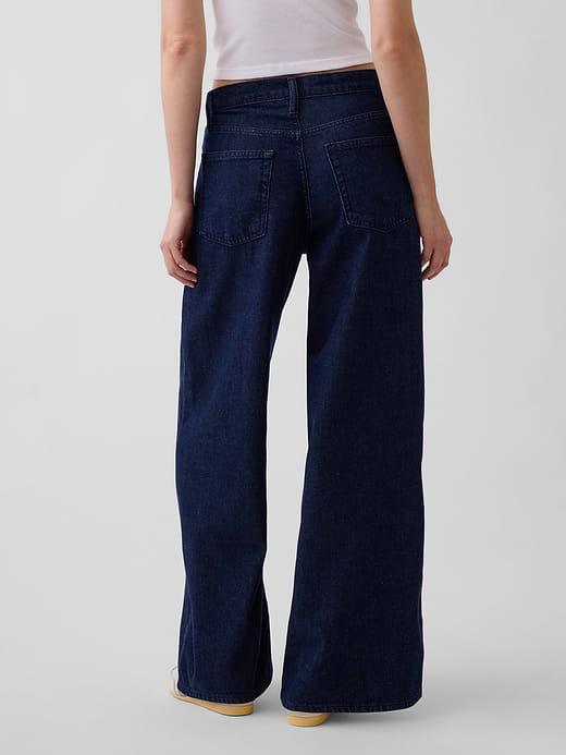 Gap Mid Rise UltraSoft Baggy Jeans — photo 5
