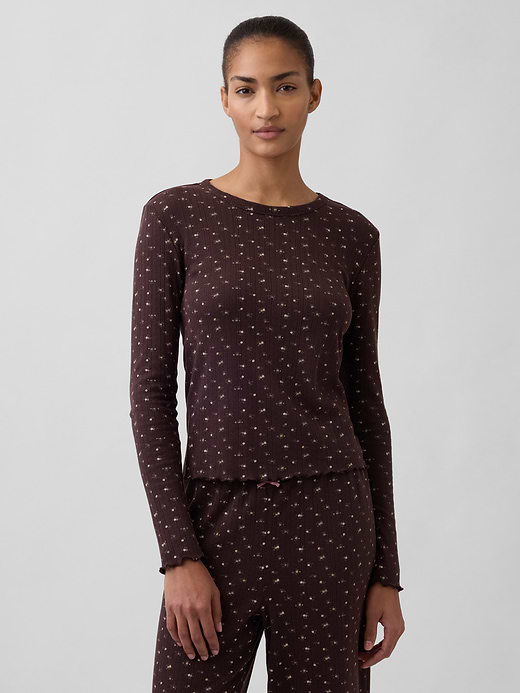 Gap Pointelle PJ Top — photo 1