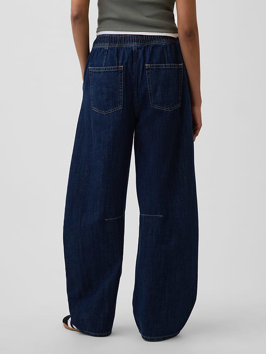 Gap Mid Rise UltraSoft Easy Horseshoe Jeans — photo 5