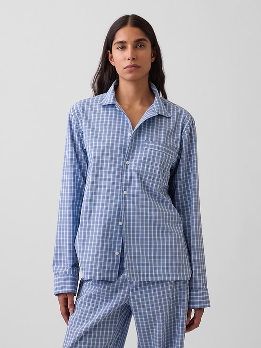 Gap Poplin PJ Shirt — photo 1
