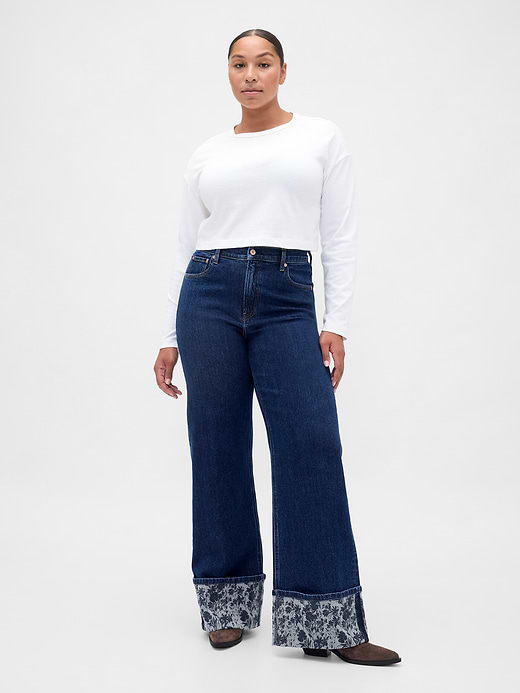 Gap High Rise Stride Wide-Leg Jeans — photo 6