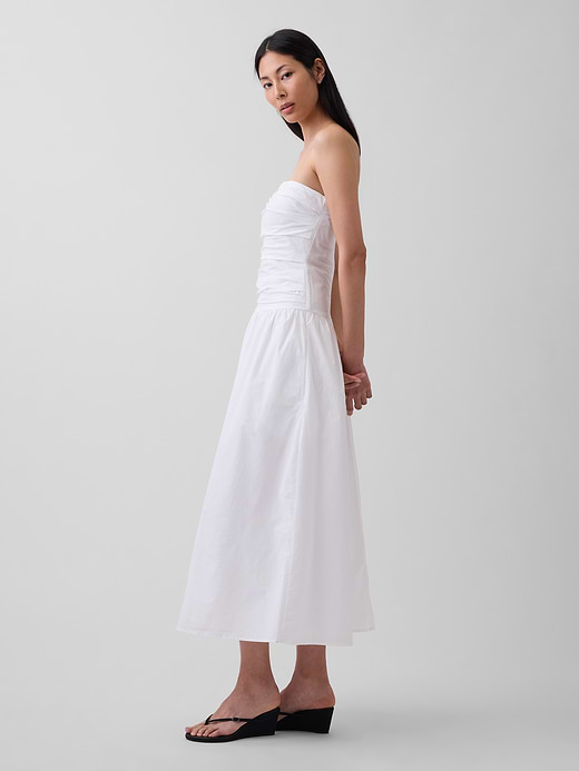 Gap Poplin Drop-Waist Maxi Dress — photo 4