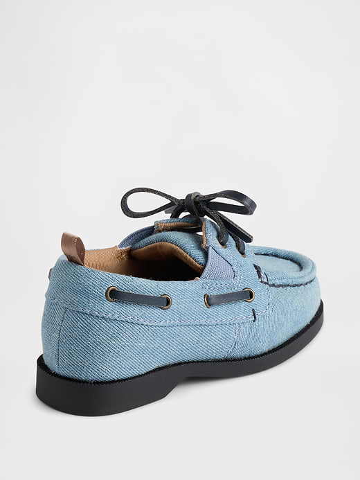 Gap Toddler Denim Boat Shoes — photo 5