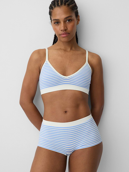 Gap Seamless Rib Triangle Bralette — photo 1