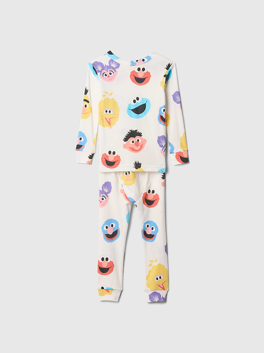 Gap Baby & Toddler  Sesame Street Organic Brushed Cotton PJ Set — photo 3