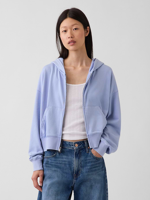 Gap VintageSoft Terry Zip Hoodie — photo 1