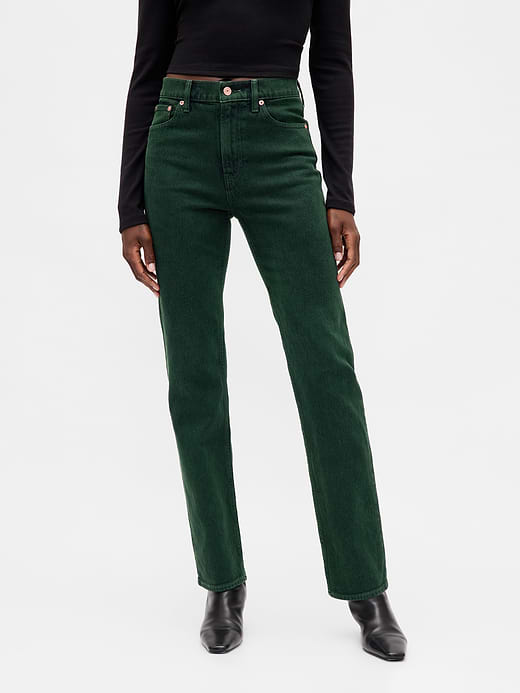 Gap High Rise ’90s Slim Straight Jeans — photo 3