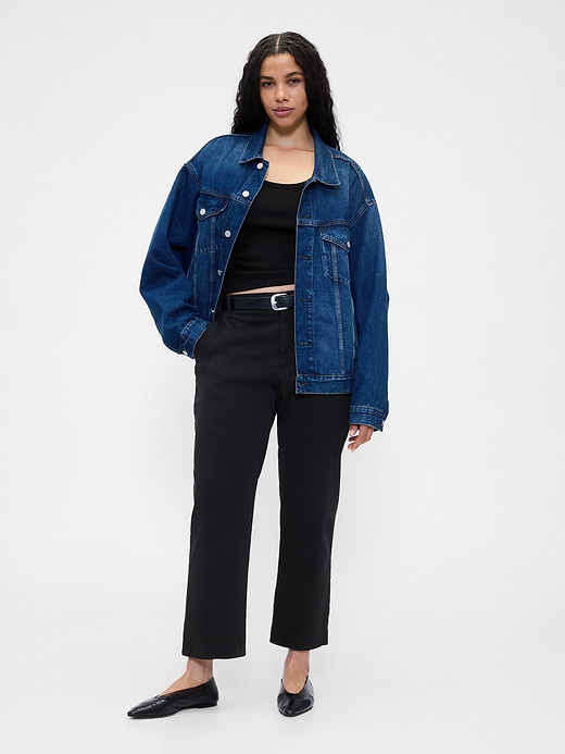 Gap Mid Rise Khakis — photo 6