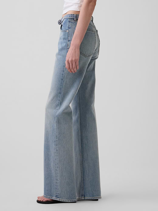 Gap Mid Rise Relaxed Straight Jeans — photo 4