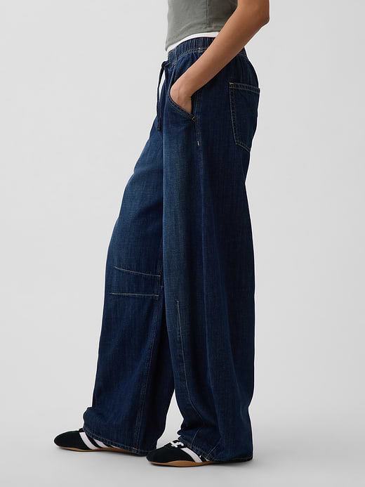 Gap Mid Rise UltraSoft Easy Horseshoe Jeans — photo 9