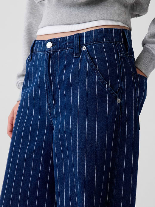 Gap Mid Rise UltraSoft Baggy Jeans — photo 6