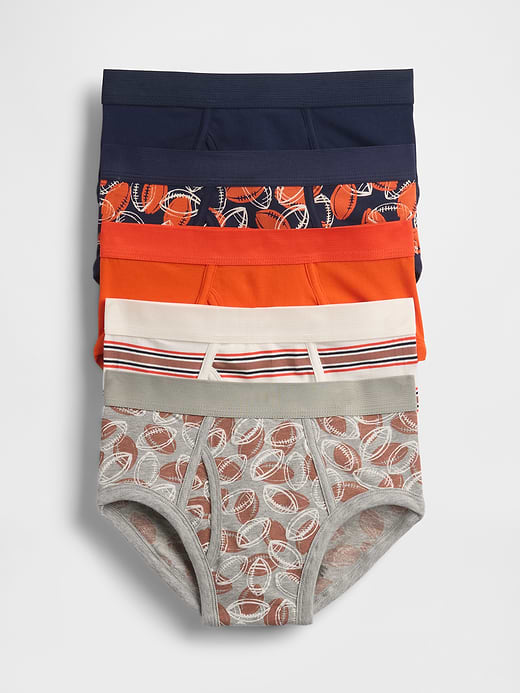Gap Kids Organic Stretch Cotton Briefs (5-Pack) — photo 1