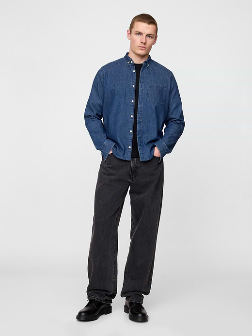 Gap Denim Utility Overshirt — photo 3