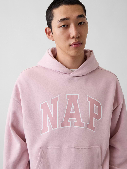 Gap Adult VintageSoft NAP Logo Hoodie — photo 1